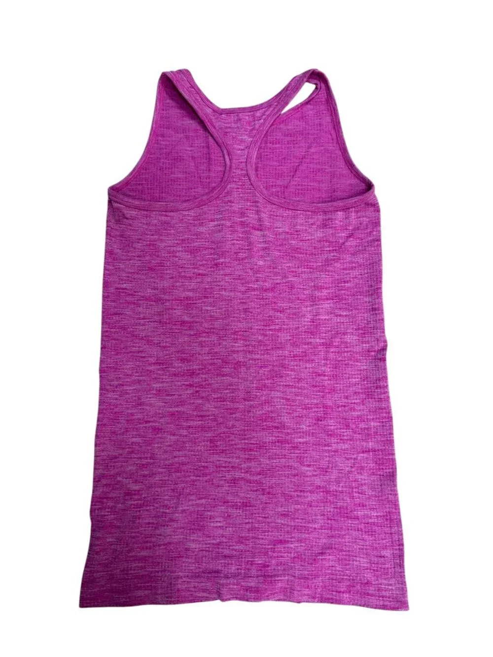Athleta Racerback Performance Tank Top XS Pink Heather Athletic Workout EUC - Picture 2 of 3